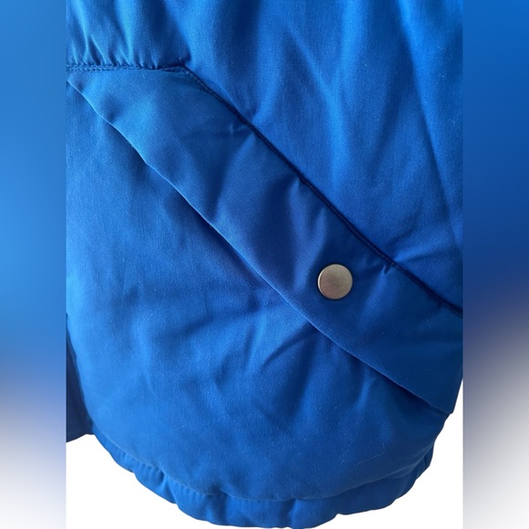 St Johns Bay Blue Mens Button / Full Zip Puffer Vest Jacket Size Medium - Picture 4 of 5
